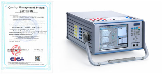 IEC61850 TFT LCD 터치 스크린 계전기 시험 시스템 KINGSINE K2030i