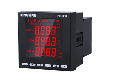 주문 다기능 파워 미터 MODBUS - RTU, RS485 통신 PMC 180 온라인 제조