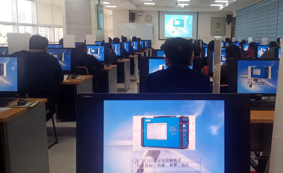 주문 터치 스크린 디지털 IEC61850 보호 릴레이 테스트 온라인 제조