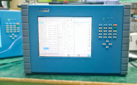 주문 완전계전기 시험 세트 IEC61850 KF86을 시험하는 12 채널 보호 중계기 온라인 제조