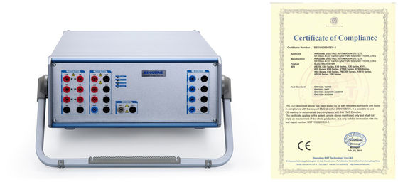 보편적 보호  IEC61850 중계기 테스트 중인 키트