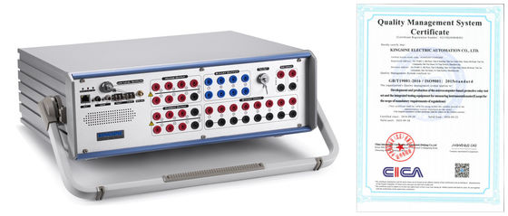 KINGSINE K3130i 계전 보호 테스터 7 출력된 채널